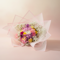 Bouquet fondo crema