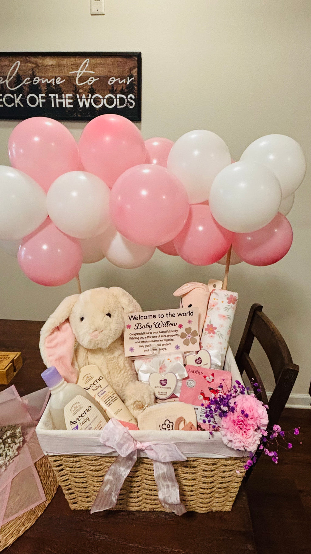 Willow-Baby Gift Basket