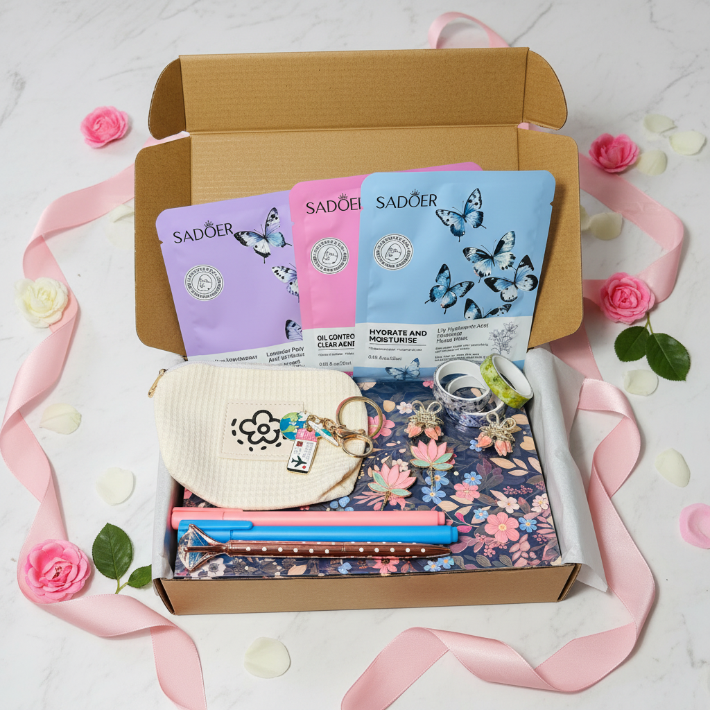 The Dainty Box abierta